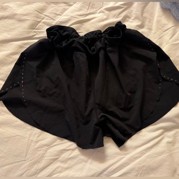 lululemon Fast and Free Running Shorts in Black Size 8 - Picture 3 of 4
